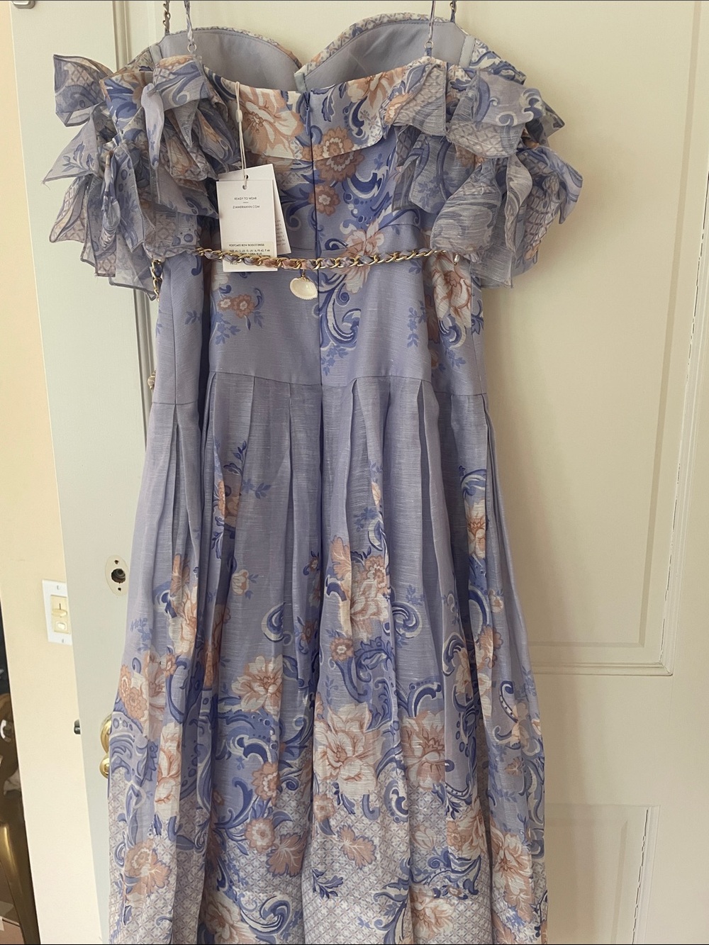 Zimmermann postcard bodice bow dress - Picture 5 of 9